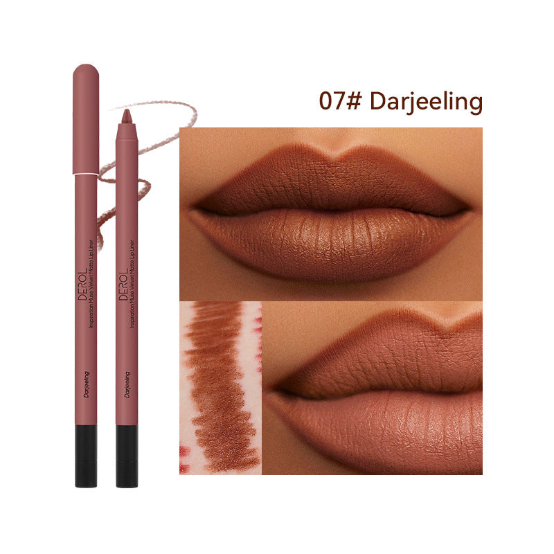 Matte Lipstick Lipliner High Shade Velvet Mist Lipstick - NJPH Best Selling 