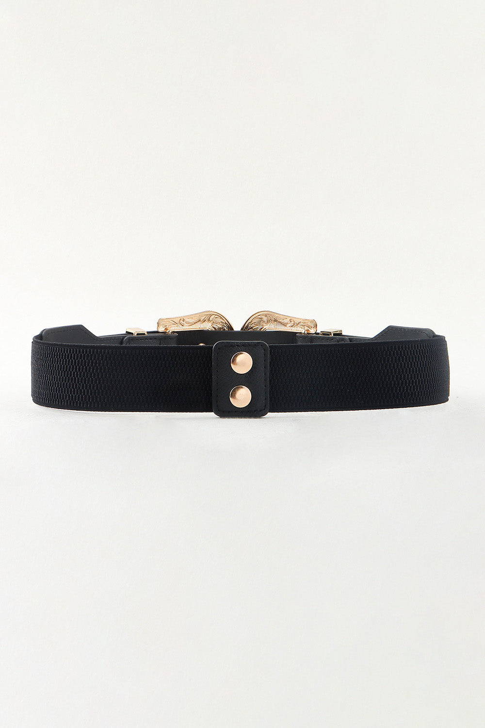 Symmetrical Zinc Alloy Buckle PU Leather Belt - NJPH Best Selling 