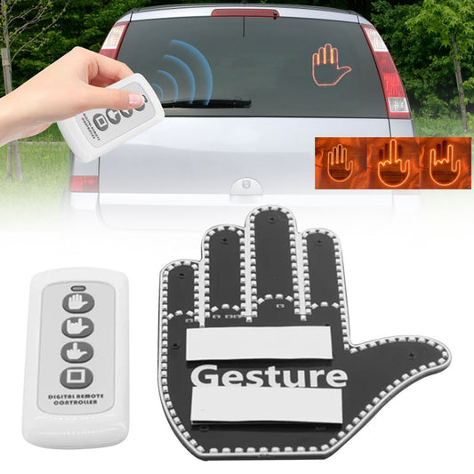 Car Finger Lights Gesture Light Car Multifunction Warning Light - NJPH Best Selling 