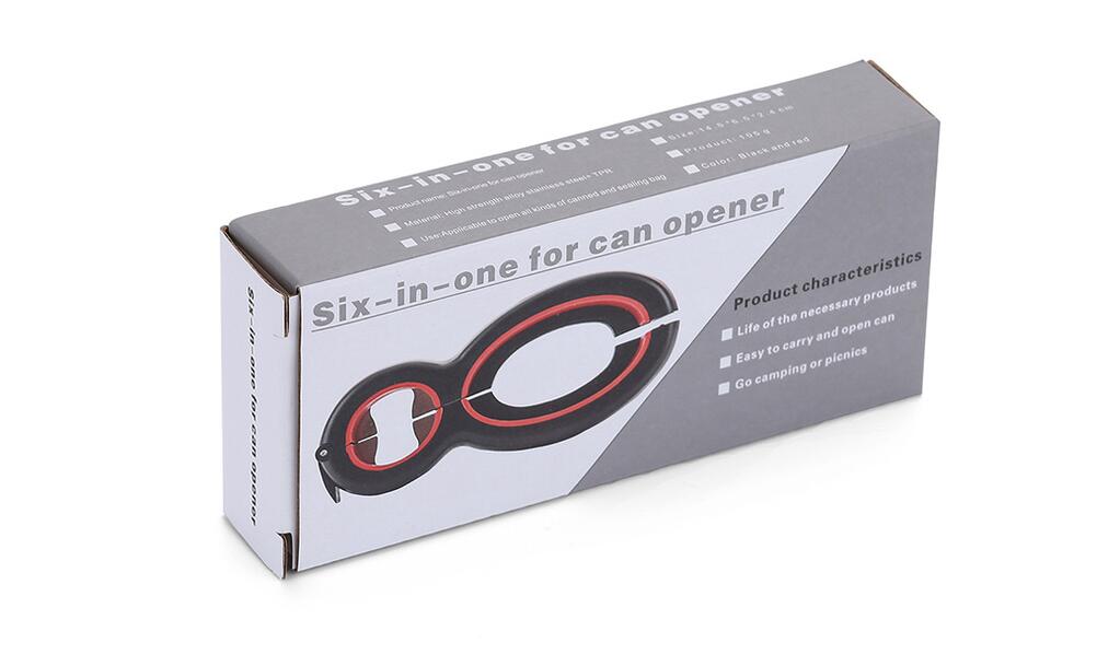 Multifunctional Easy Opener Six in One Bottle Can Opener - NJPH Best Selling 