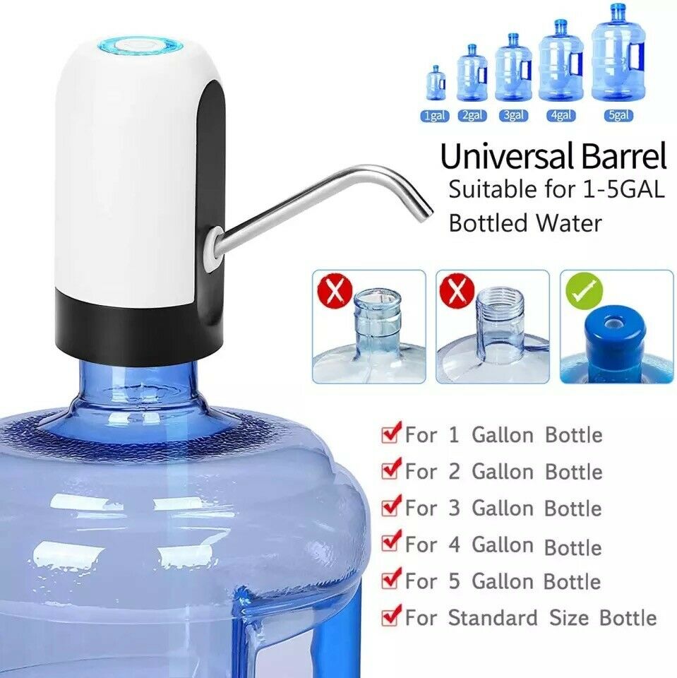 Water Bottle Electric Automatic Universal Dispenser 5 Gallon USB USB Water Dispenser Automatic Drinking Water Bottle - NJPH Best Selling 