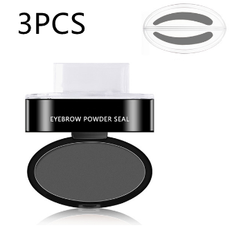 Eyebrow Powder Stamp Tint Stencil Kit Cosmetics Professional Makeup Waterproof Eye Brow Stamp Lift Eyebrow Enhancers Stencil Kit - NJPH Best Selling 