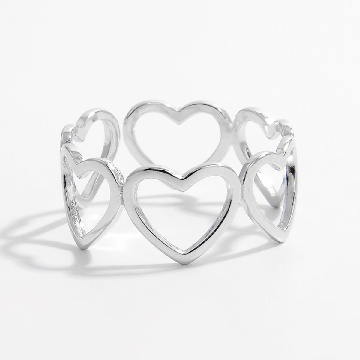 925 Sterling Silver Heart Ring - NJPH Best Selling 