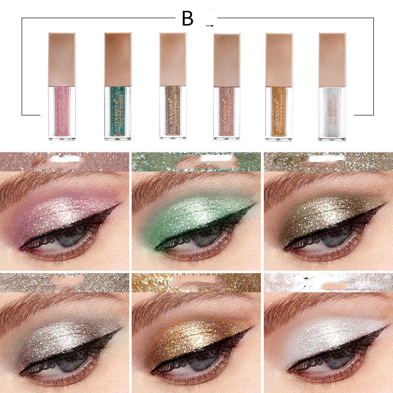 Matte Pearlescent Eyeshadow Sequined Diamond Eyeshadow Set - NJPH Best Selling 