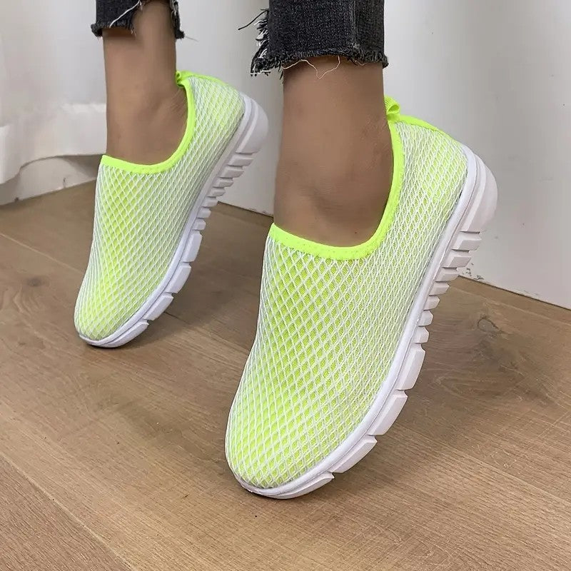 Cnady Color Sports Shoes Summer Walking Running Flats Shoes Women Sneakers - NJPH Best Selling 