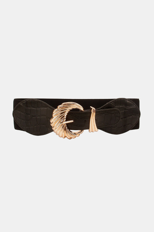 Shell Alloy Buckle Elastic Belt - NJPH Best Selling 