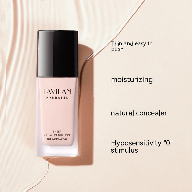 Fayilan Perfect Teint Foundation Liquid Concealer Lightweight Non-stuck Powder Moisturizing Hydrating Moisturizing Cream - NJPH Best Selling 