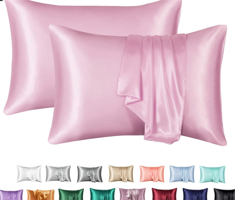 Silk Solid Color Satin Pillowcase Envelope Pillow - NJPH Best Selling 