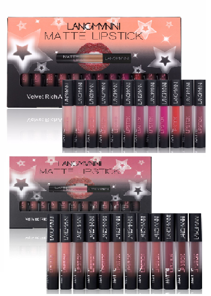 Matte Lipstick Waterproof Long-lasting Velvet Lipstick Set - NJPH Best Selling 