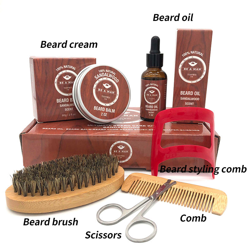 Beard care set Beard oil and beard cream - NJPH Best Selling 