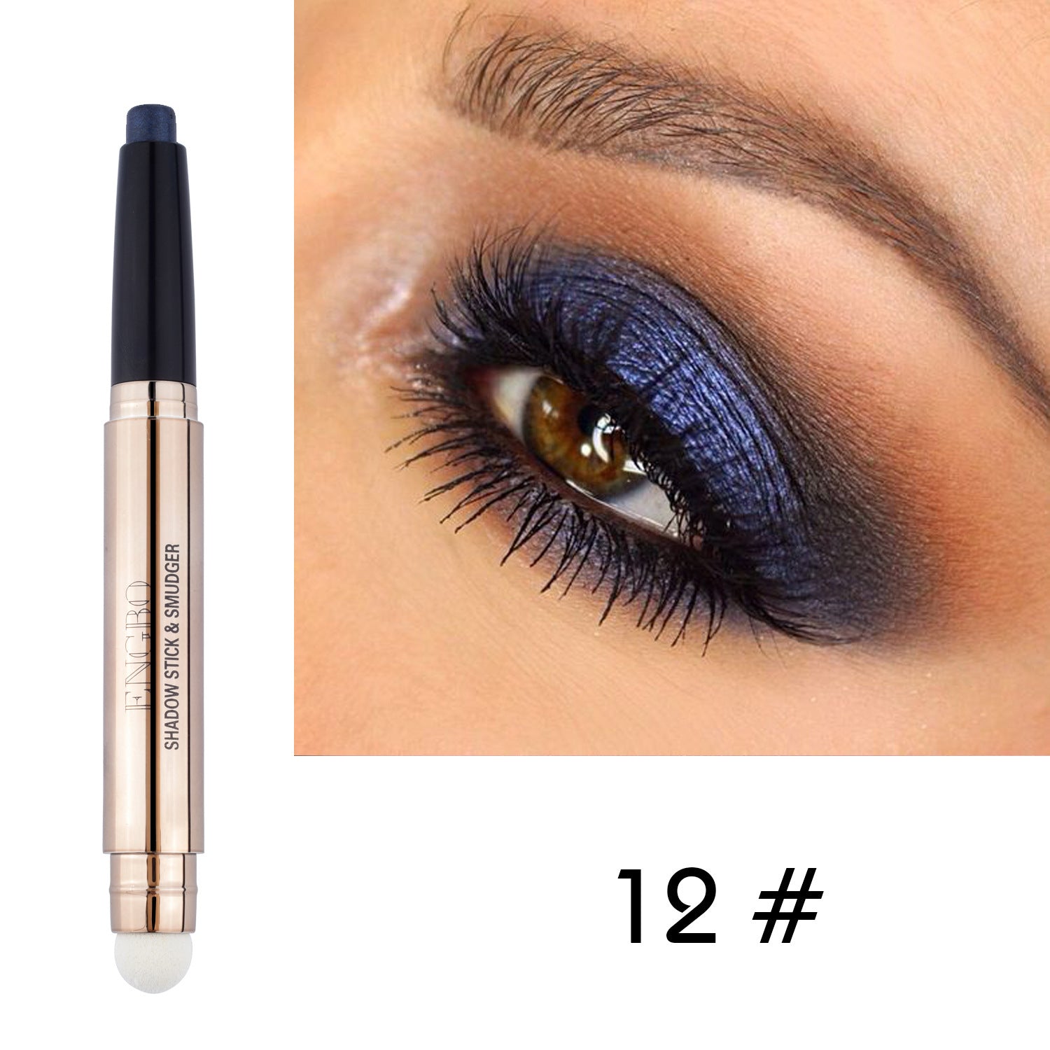 Double-ended Monochrome Non-smudge Eyeshadow Pencil - NJPH Best Selling 