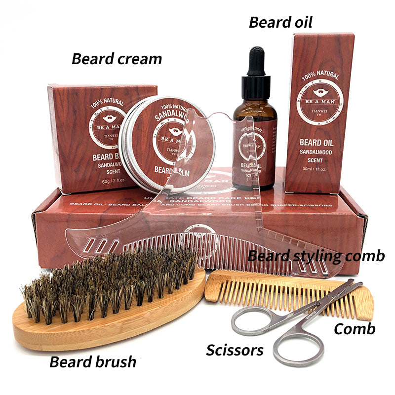 Beard care set Beard oil and beard cream - NJPH Best Selling 