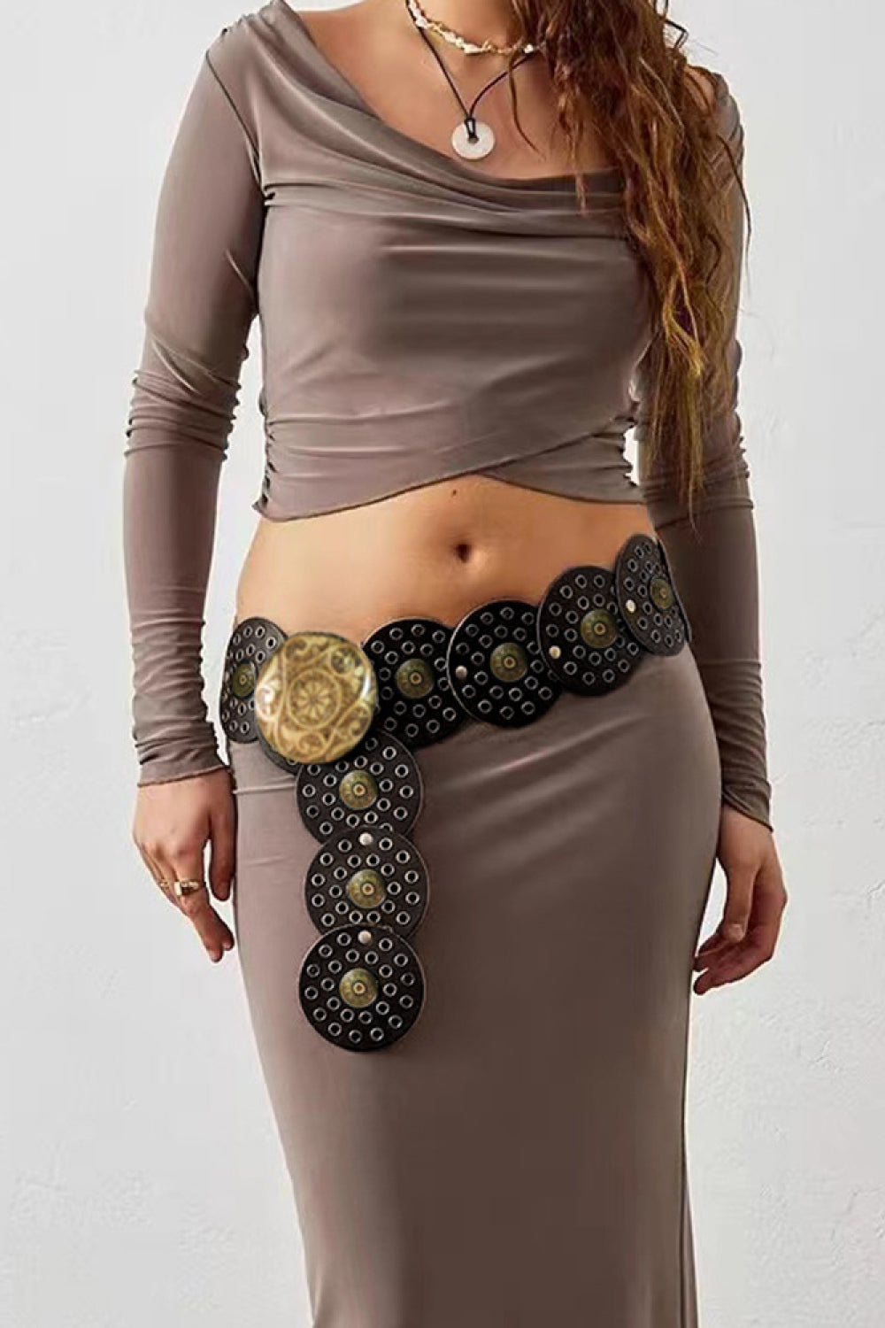 Vintage PU Leather Wide Belt - NJPH Best Selling 