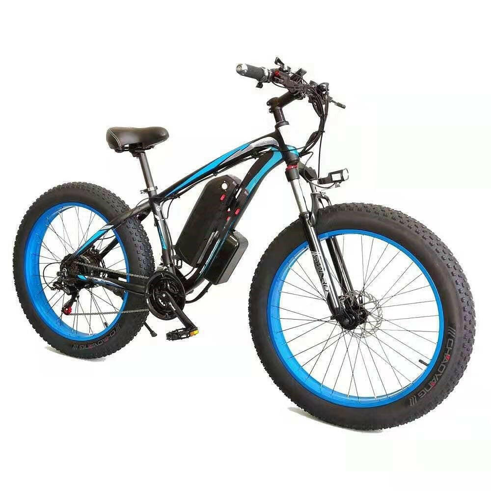 Electric Bicycle Lithium Tram Snow Electric Mountain Bike 21 Speed - NJPH Best Selling 