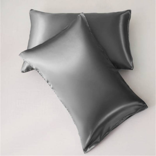 Silk Solid Color Satin Pillowcase Envelope Pillow - NJPH Best Selling 