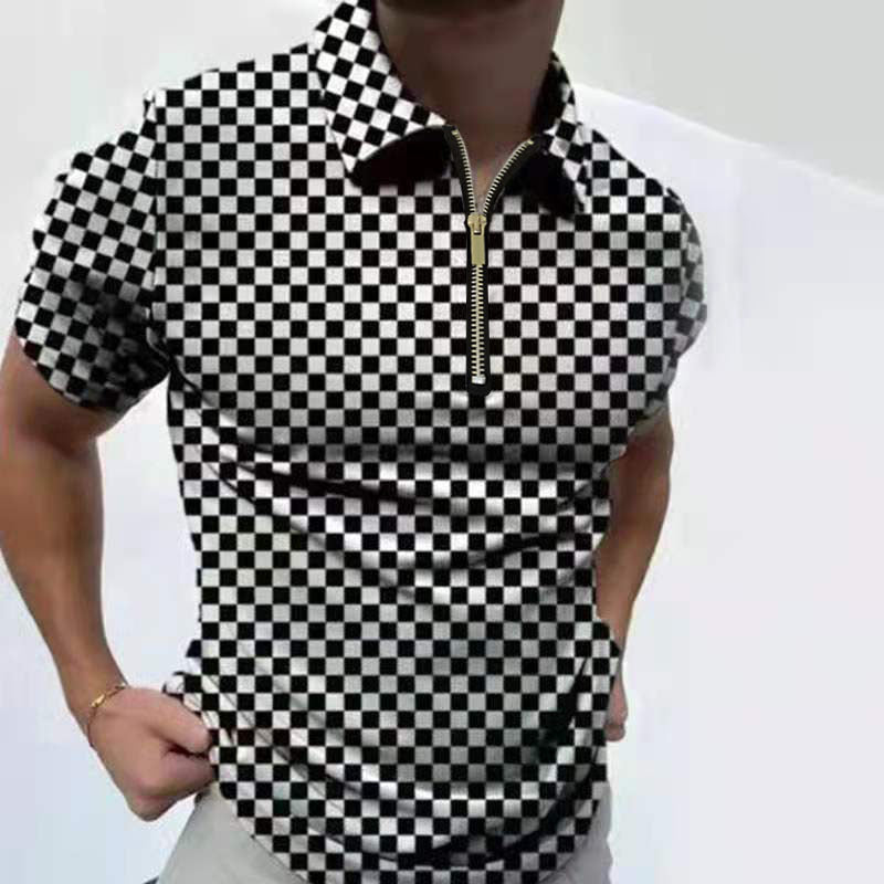 Men's Polo Shirt Men Solid Polo Shirts Brand Men Short-Sleeved Shirt Summer Shirt Man Clothing - NJPH Best Selling 