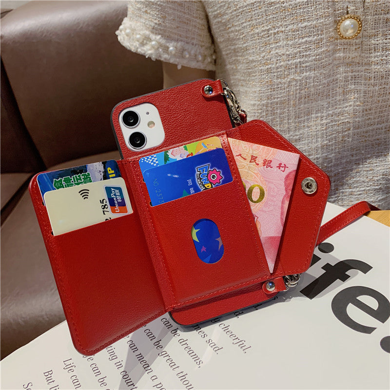 Mobile Phone Case Messenger Coin Leather Card Case - NJPH Best Selling 