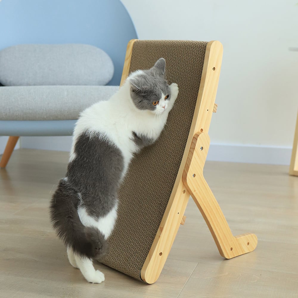 Deformation Cat Bed Vertical Corrugated Paper Grinding Claw Toy Replaceable Core Pet Products - NJPH Best Selling 