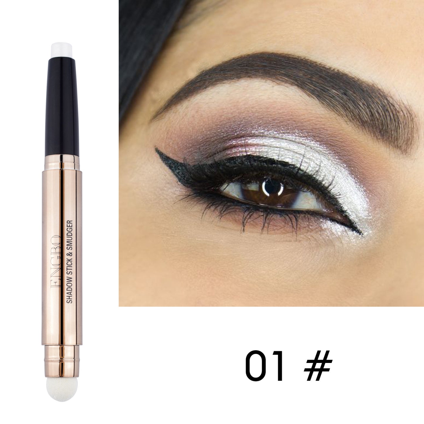 Double-ended Monochrome Non-smudge Eyeshadow Pencil - NJPH Best Selling 