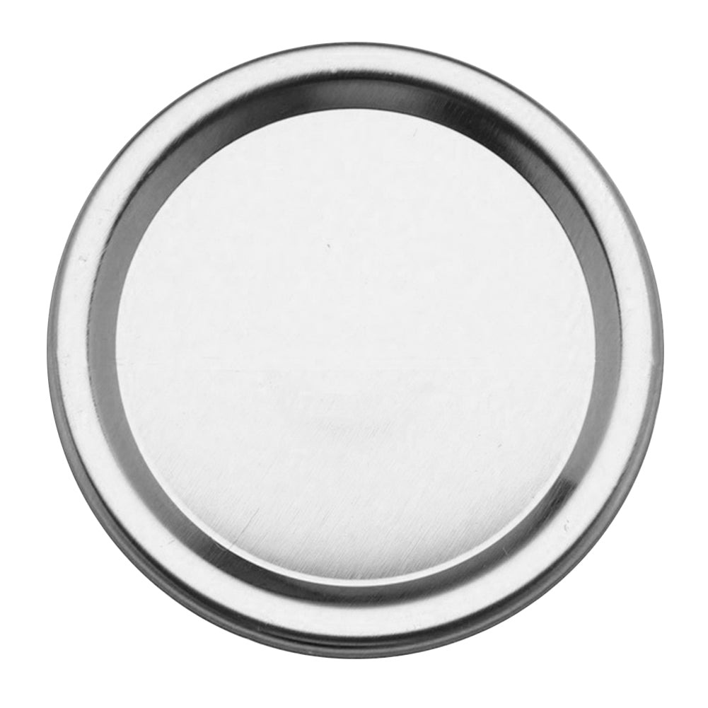 Golden Silver Mason Jar Round Metal Lid - NJPH Best Selling 