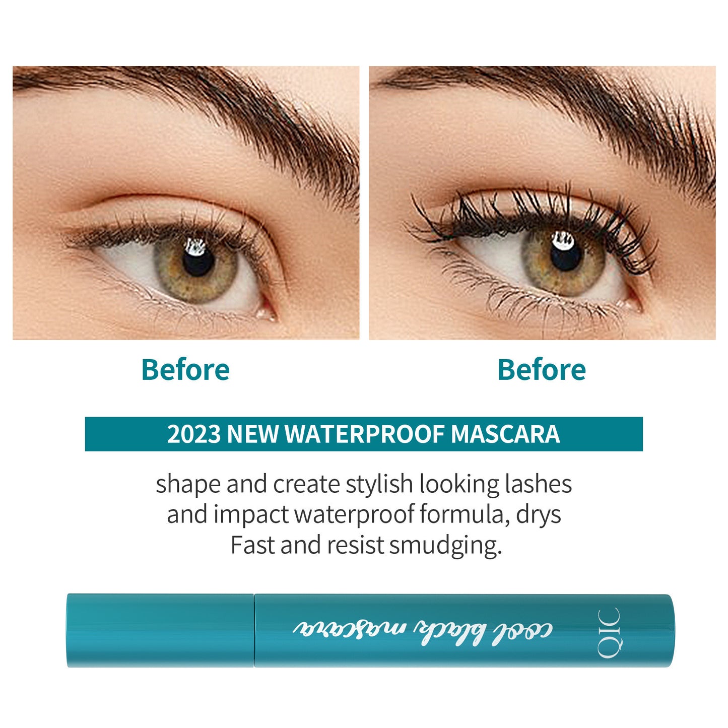 Mascara Waterproof Not Smudge - NJPH Best Selling 