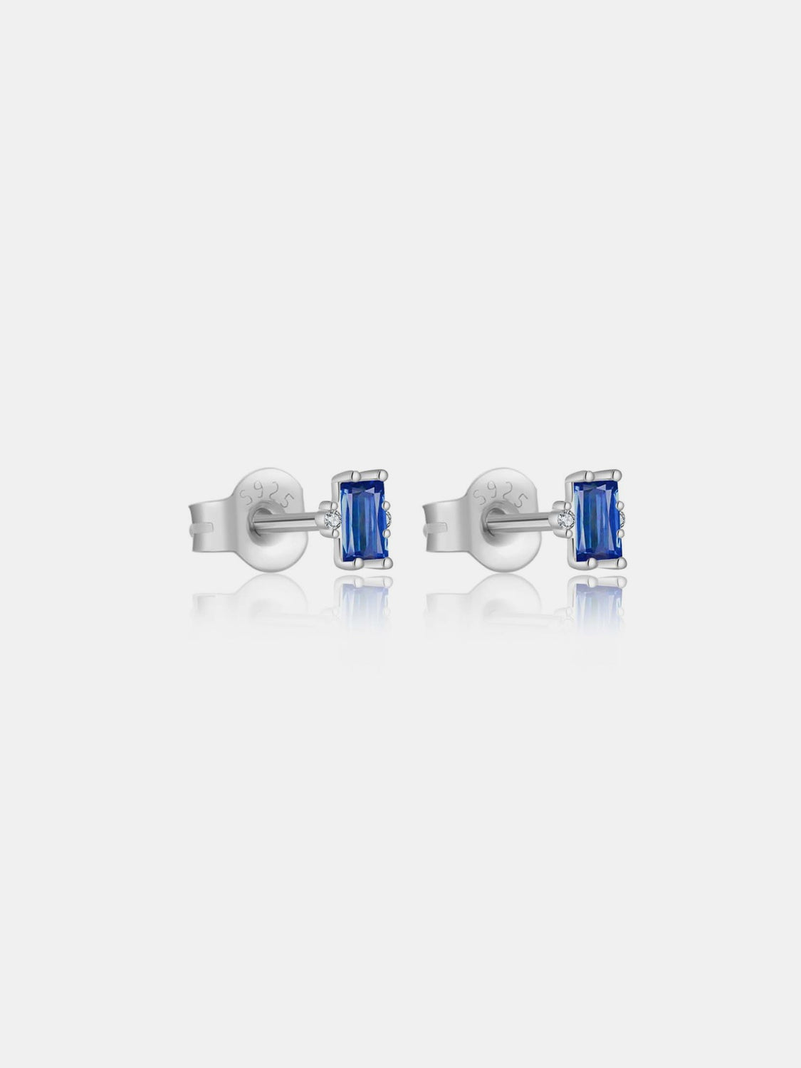 925 Sterling Silver Zircon Stud Earrings - NJPH Best Selling 