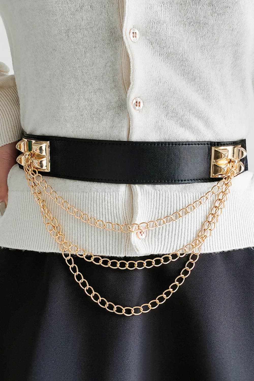 Elastic Belt with Chain - NJPH Best Selling 