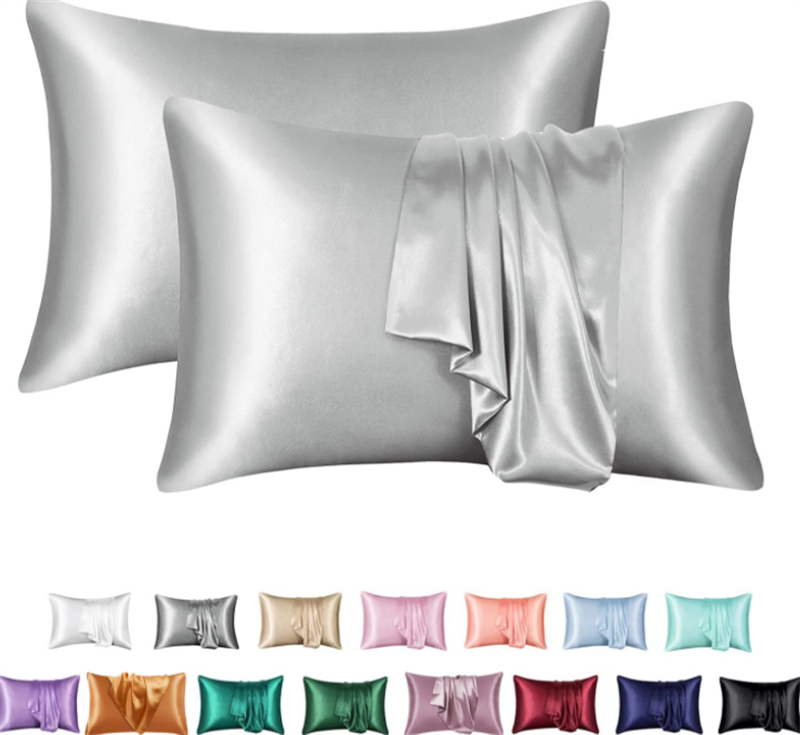 Silk Solid Color Satin Pillowcase Envelope Pillow - NJPH Best Selling 