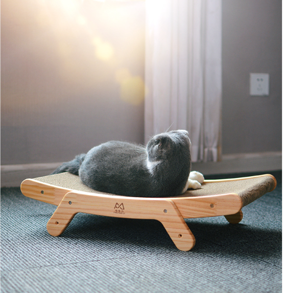 Deformation Cat Bed Vertical Corrugated Paper Grinding Claw Toy Replaceable Core Pet Products - NJPH Best Selling 