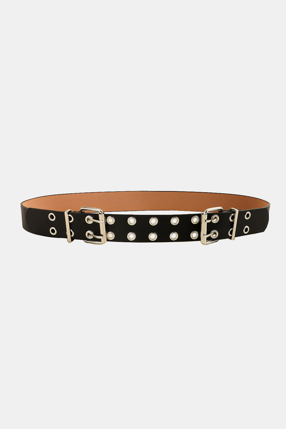 PU Leather Two Row Eyelet Belt - NJPH Best Selling 