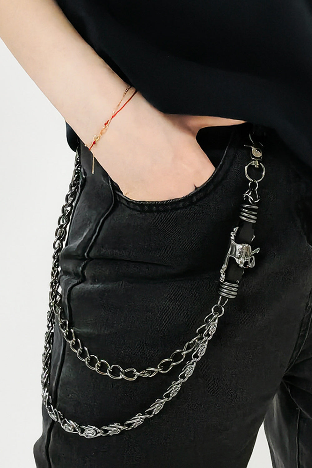 Double Layer Alloy Chain Belt - NJPH Best Selling 