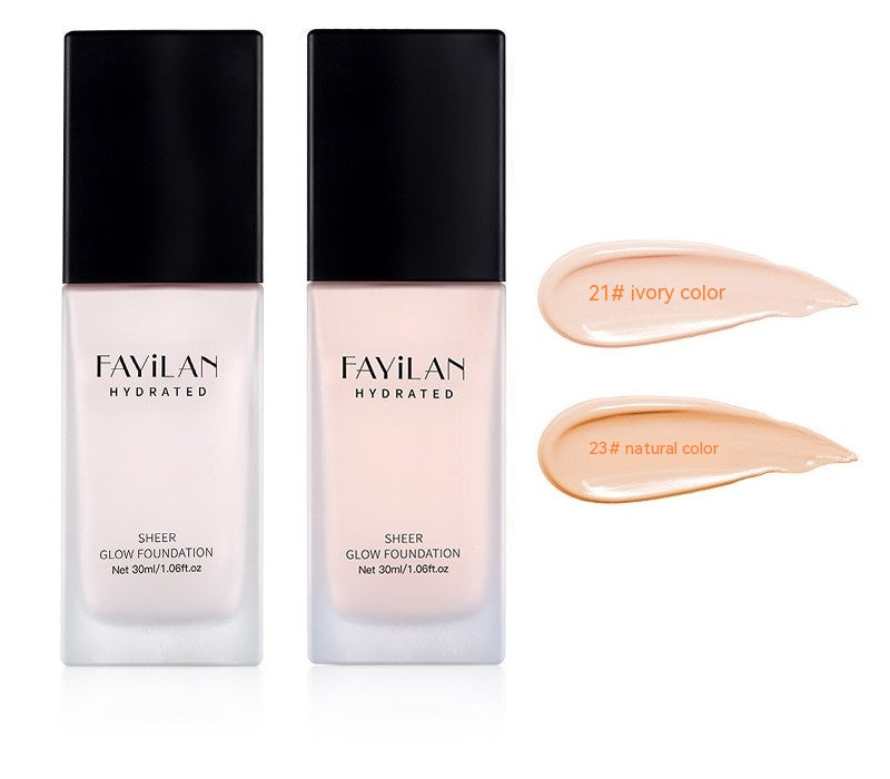 Fayilan Perfect Teint Foundation Liquid Concealer Lightweight Non-stuck Powder Moisturizing Hydrating Moisturizing Cream - NJPH Best Selling 