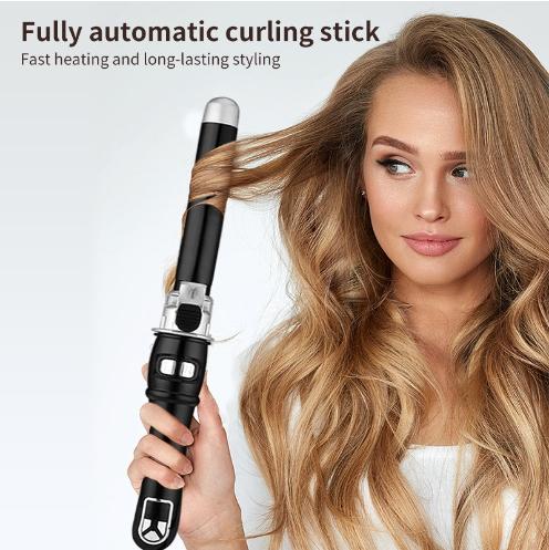 LCD Temperature Controlled Automatic Hair Curler - NJPH Best Selling 