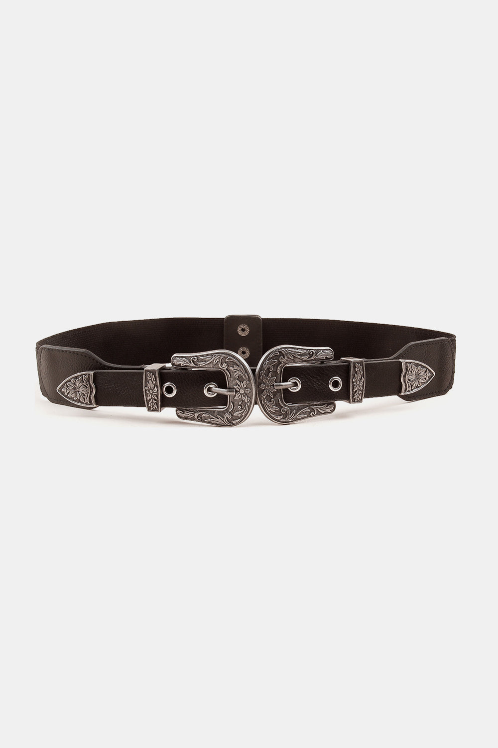 Symmetrical Zinc Alloy Buckle PU Leather Belt - NJPH Best Selling 