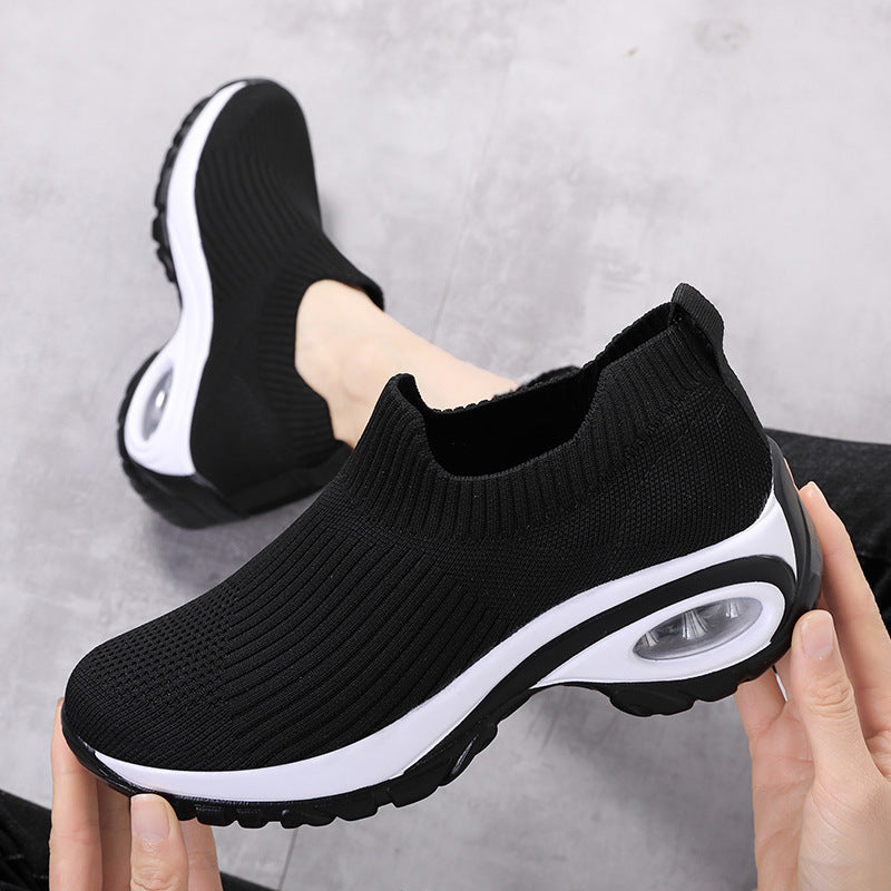 Sneakers Women Air Cushion Mesh Breathable Running Sports Shoes - NJPH Best Selling 