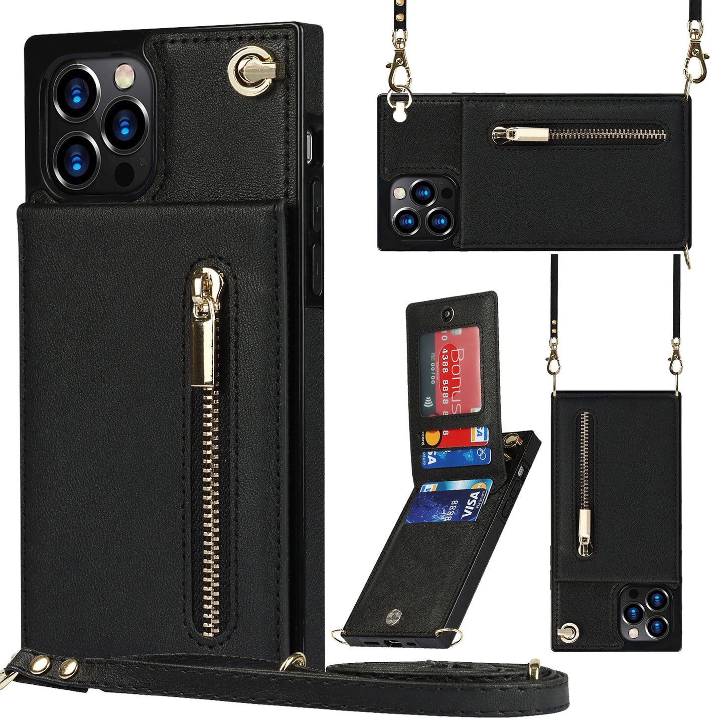 Mobile Phone Case Leather Case Messenger Protective Cover - NJPH Best Selling 