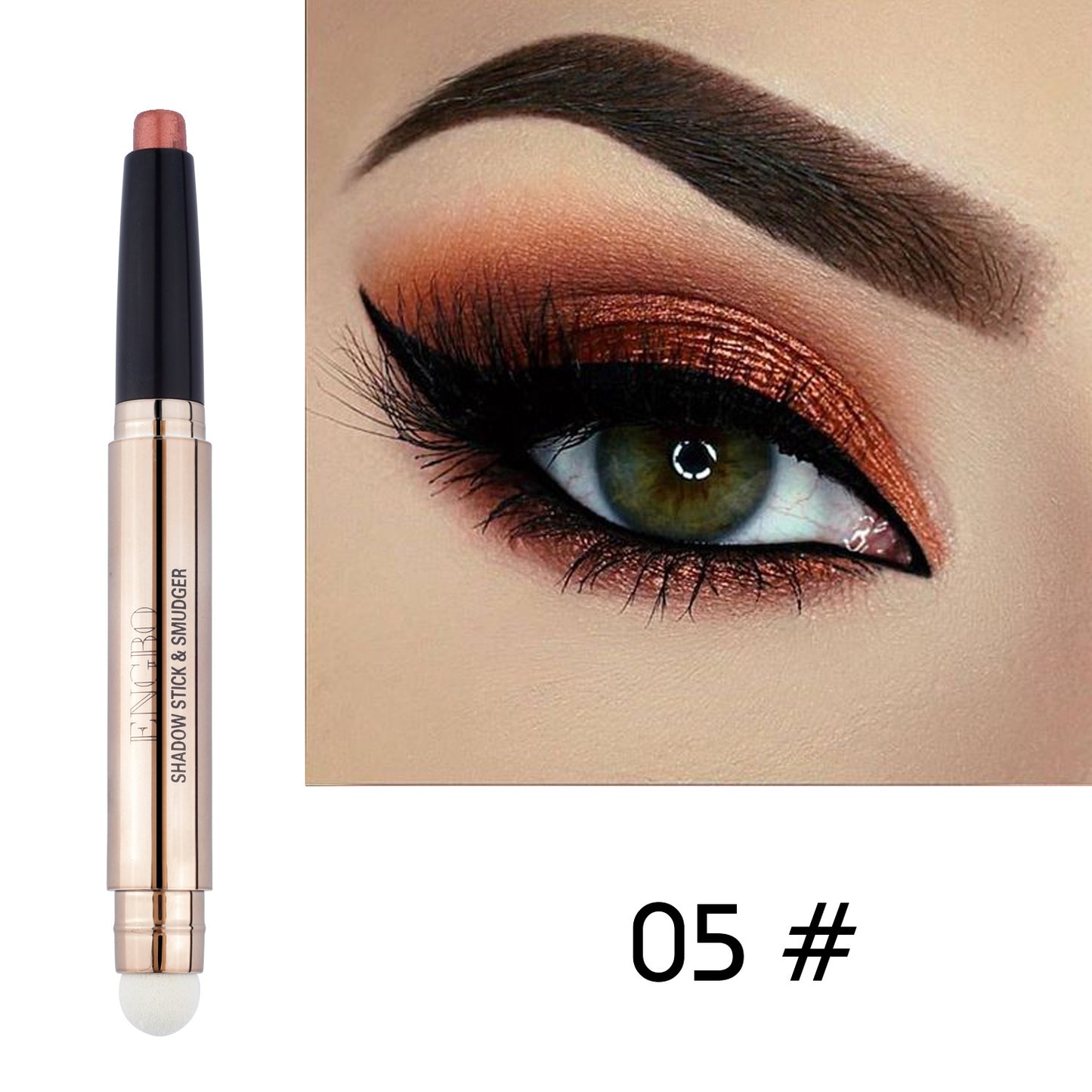 Double-ended Monochrome Non-smudge Eyeshadow Pencil - NJPH Best Selling 