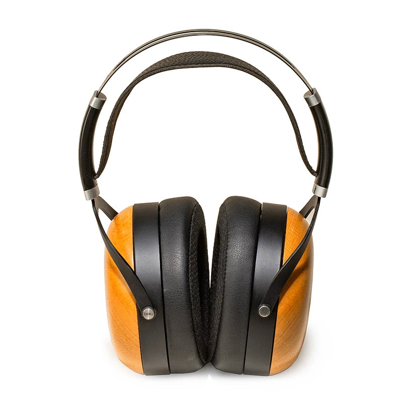 HIFIMAN SUNDARA Closed-Back Over-Ear Planar Magnetic Wired Hi-Fi Headphones with Stealth Magnet Design, Wood Ear Cups - NJPH Best Selling 