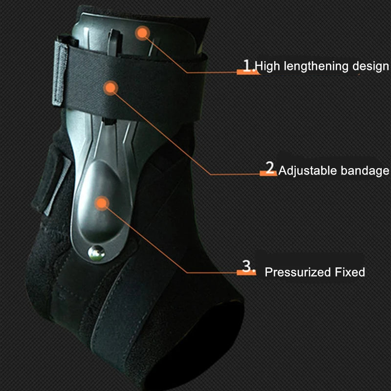 1PC Ankle Support Strap Brace Bandage Foot Guard Protector Adjustable Ankle Sprain Orthosis Stabilizer Plantar Fasciitis Wrap - NJPH Best Selling 