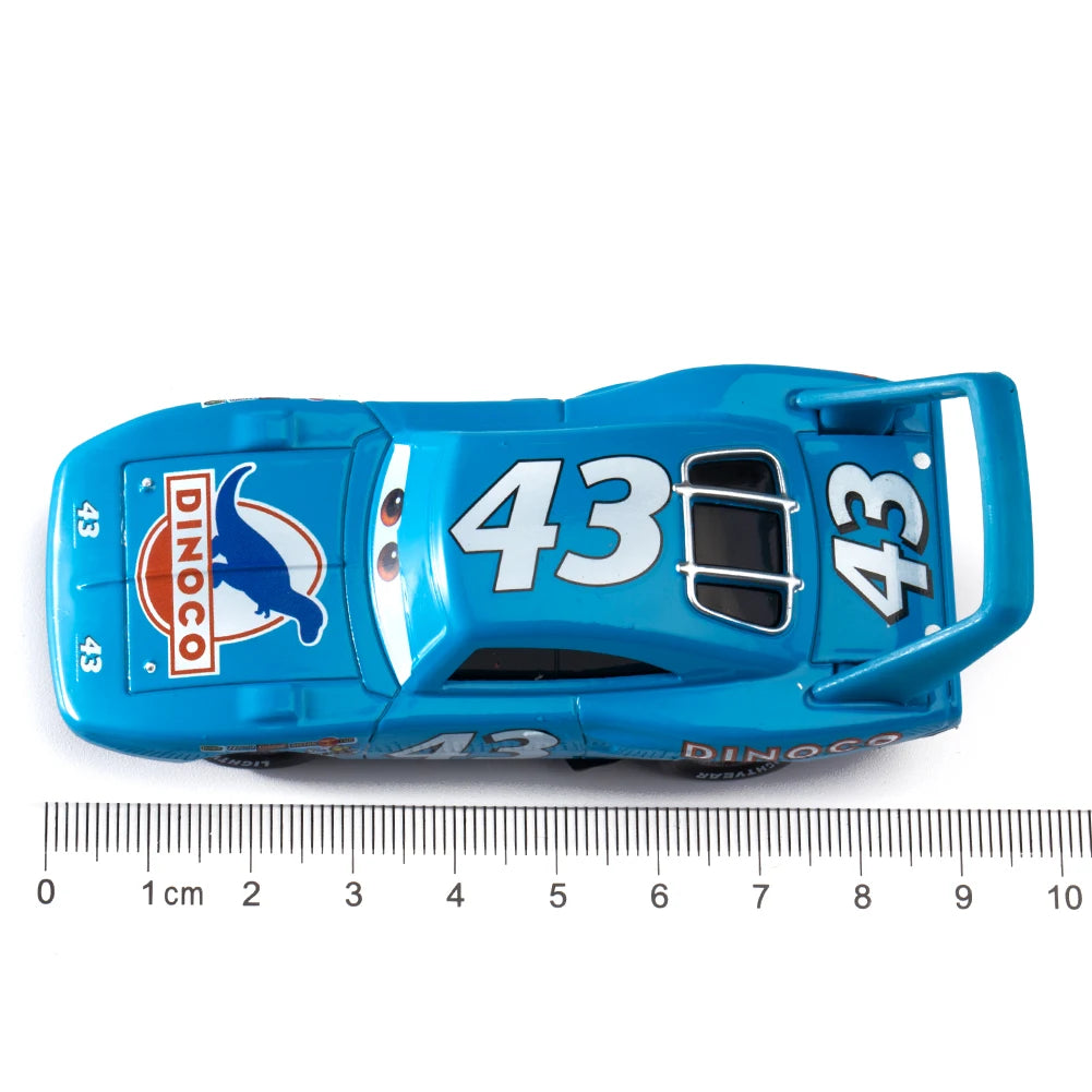 Children Car Disney Pixar Cars 3 Lightning McQueen Toys Jackson Storm The King Mater 1:55 Diecast Metal Alloy Model Car Kid Gift