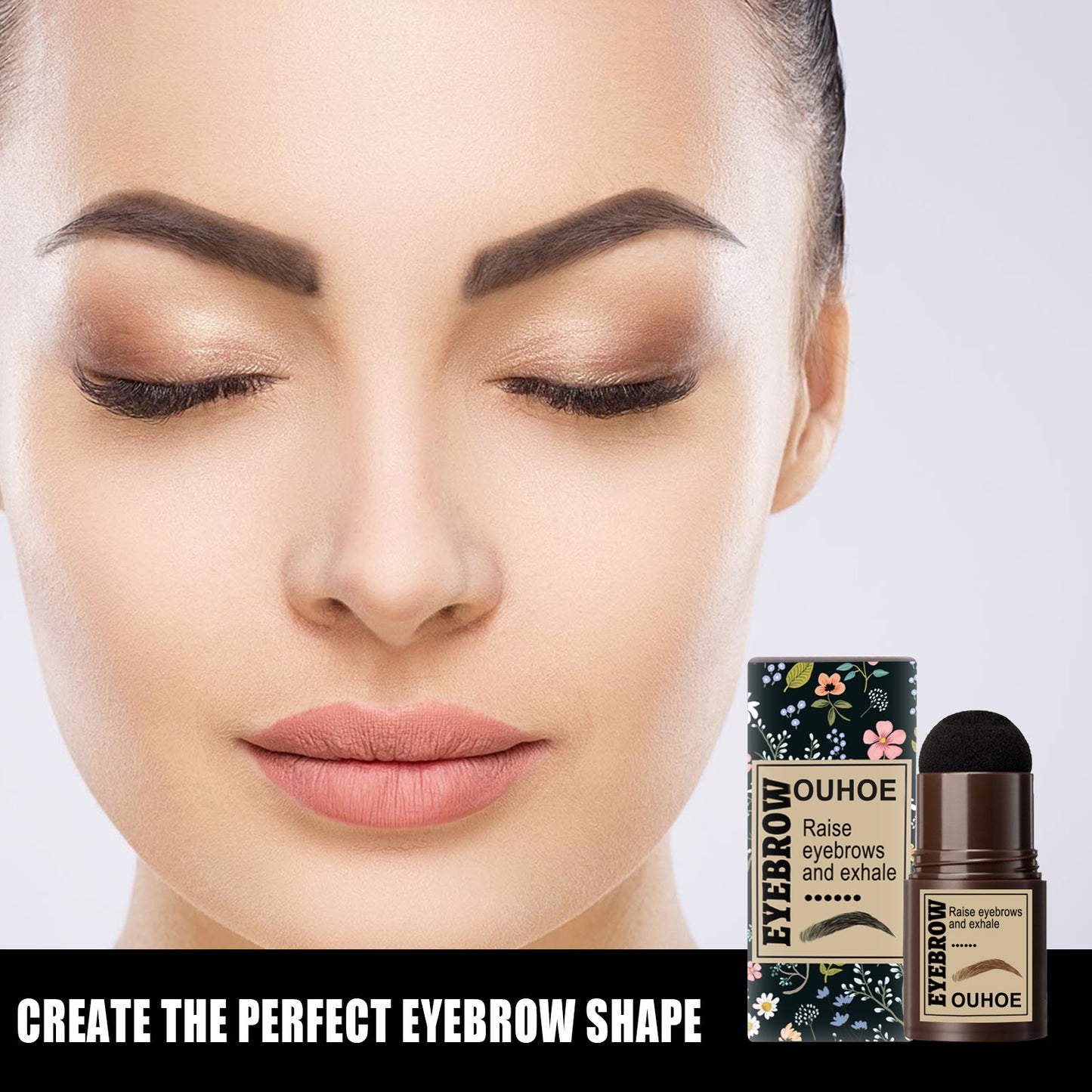 Eyebrow Stamp Powder Stick Thrush Eyebrow Print Hairline Sculpting Contour - NJPH Best Selling 