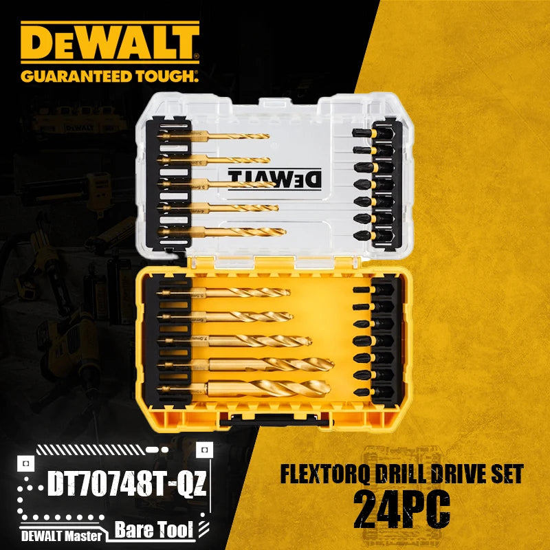 DEWALT Drill Drive Screwdriving Bit Set DWANGFT100SET DT71563 DT70758 DT70705 DT70732T DT70730T DT70702 Power Tool Accessories - NJPH Best Selling 