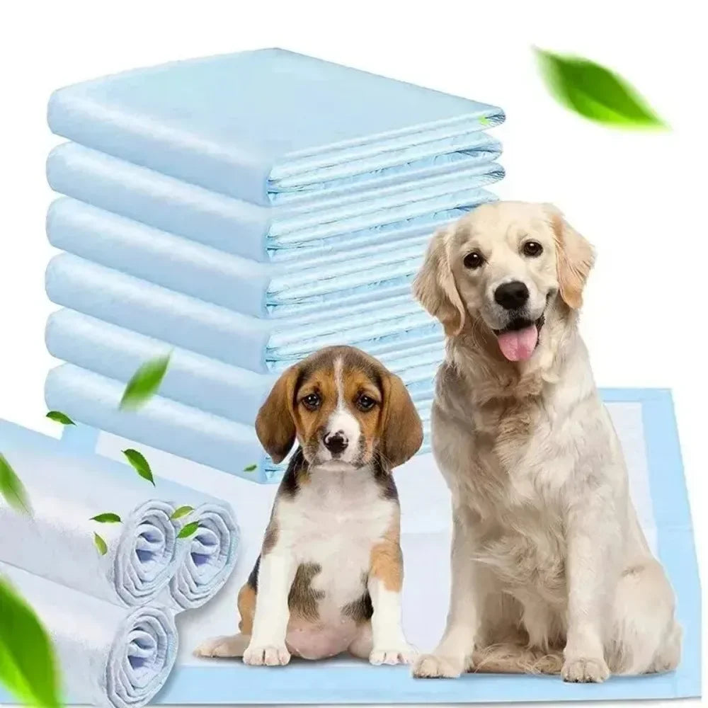 20/40/50/100pcs Dog Disposable Urine Pads, Dog Diapers High Absorbent Pet Cage Pads Puppy Potty Training Pads - NJPH Best Selling 