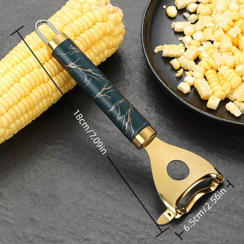 New 2/1PC Corn Planer Stainless Steel Corn Thresher Manual Corn Stripper Corn Kernel Peeler Corn Separator Kitchen Gadgets Tools - NJPH Best Selling 