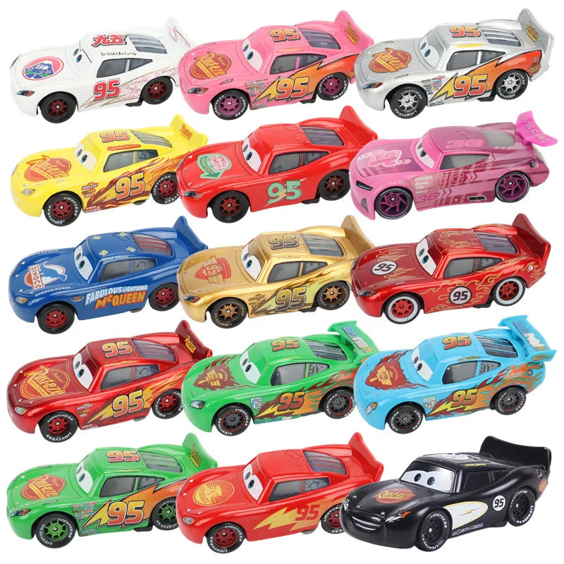 25 styles Lightning McQueen Disney Pixar Cars Toy 1:55 Metal Diecast Car Kids Toy Car Christmas Gift