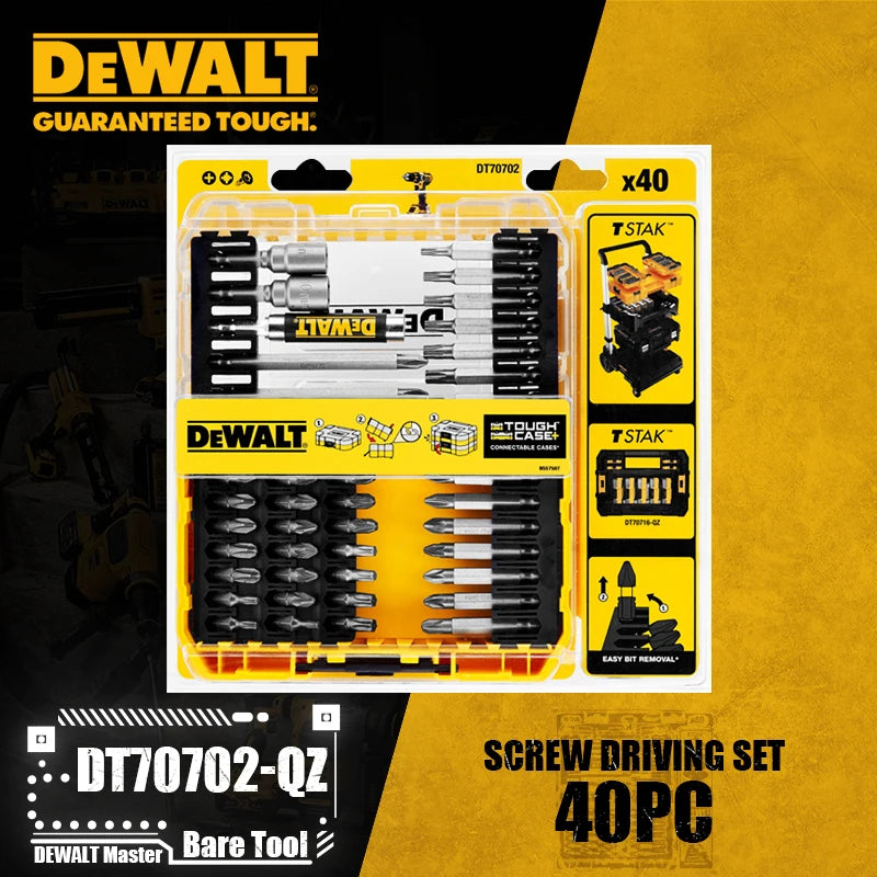 DEWALT Drill Drive Screwdriving Bit Set DWANGFT100SET DT71563 DT70758 DT70705 DT70732T DT70730T DT70702 Power Tool Accessories - NJPH Best Selling 