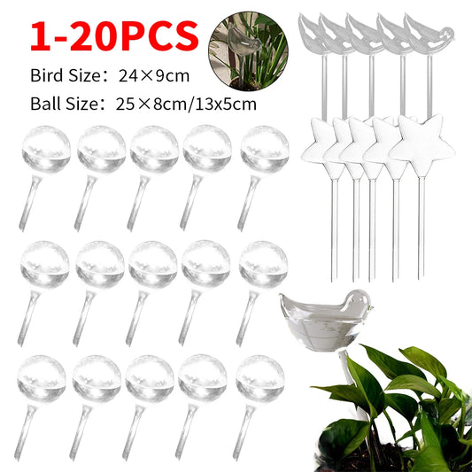 Automatic Plant Watering Bulbs Self Watering Ball/Bird Shape Water Device Drip Irrigation System for Home Garden Flower Plants - NJPH Best Selling 