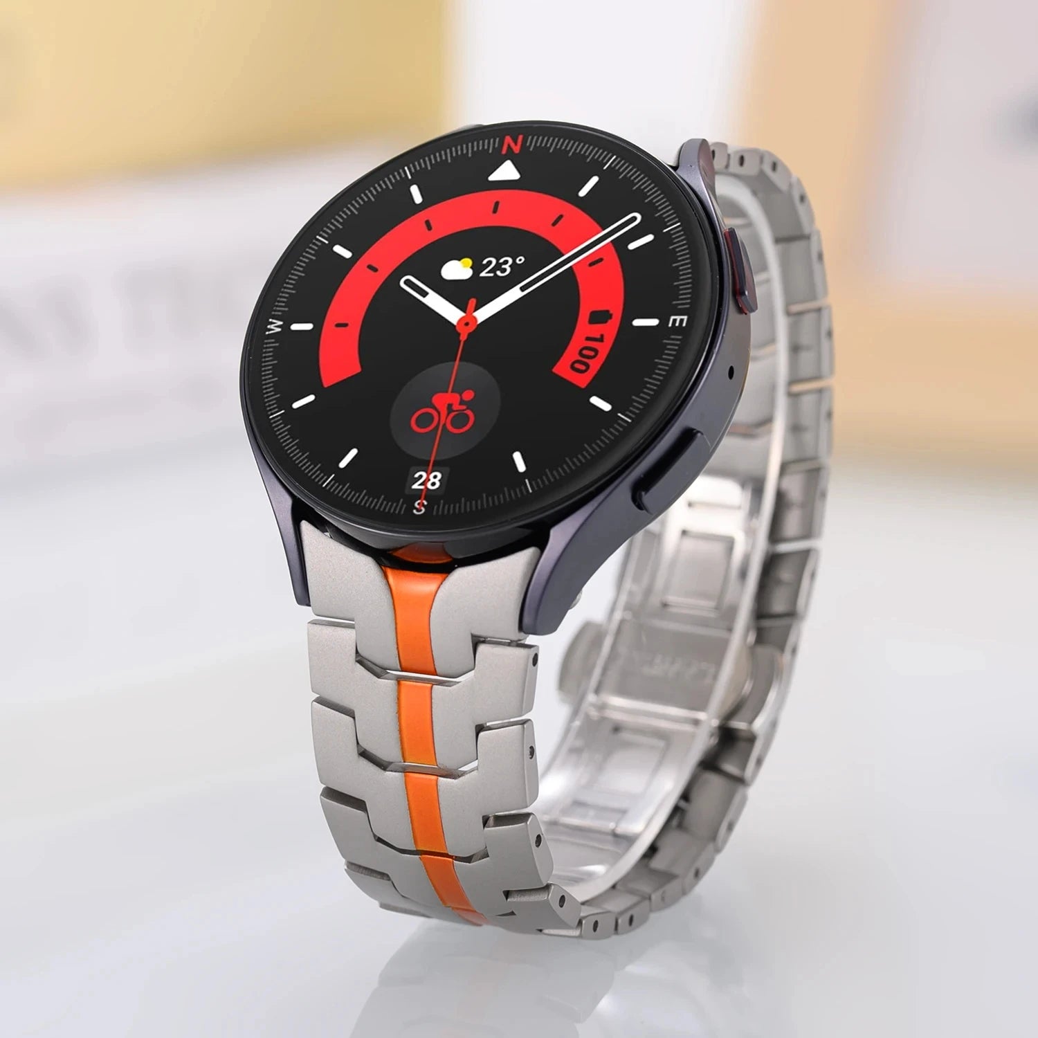 Stainless Steel Strap for Samsung Galaxy Watch 6 5 4 Classic 47mm 43mm 42 46mm 45mm No Gaps Metal Band 40 44mm Link Bracelet - NJPH Best Selling 