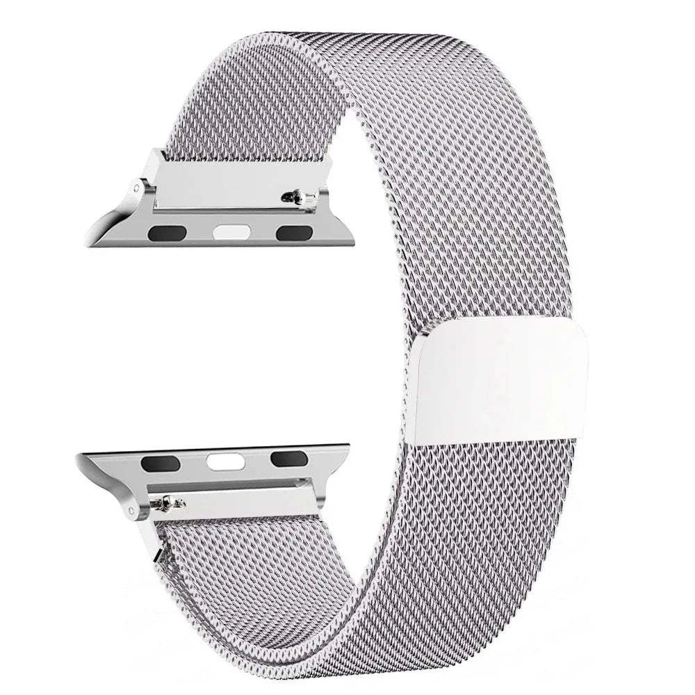 Magnetic Strap for Apple Watch bands 44mm 40mm 49mm 45mm 41mm 42mm 38mm 45 mm Metal bracelet iwatch series 3 6 7 8 9 SE ultra 2 - NJPH Best Selling 