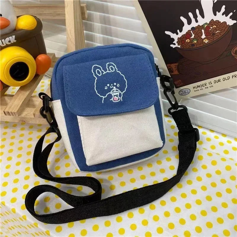 Mini Waterproof Messenger Bag Square Bag Mobile Phone Bag Mini Casual Mobile Phone Unisex Travel Square Handbag Shoulder Bags - NJPH Best Selling 